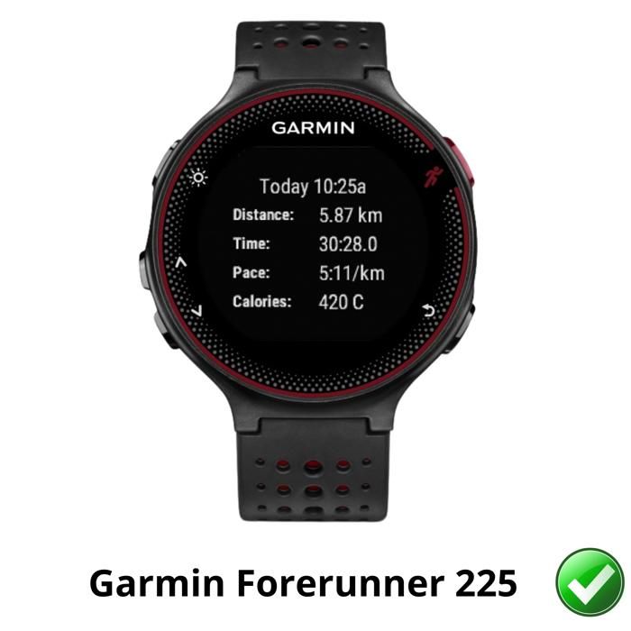 Protection écran pour Garmin Forerunner 225 [Pack 6] Film Plastique Protecteur Résistant Ultra Mince Phonillico