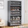 Полка для обуви Шкафы для обуви Nordic Modern Shelf Простые шкафы Многослойные Прозрачные