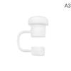 1PC Creative Straw Covers Cap For Cup Compatible Silicone Reusable Straw Tips 10mm For Drinking Straw Topper Decoration