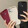 Тонкий чехол для телефона realme 7i Матовый ТПУ Мягкий защитный чехол