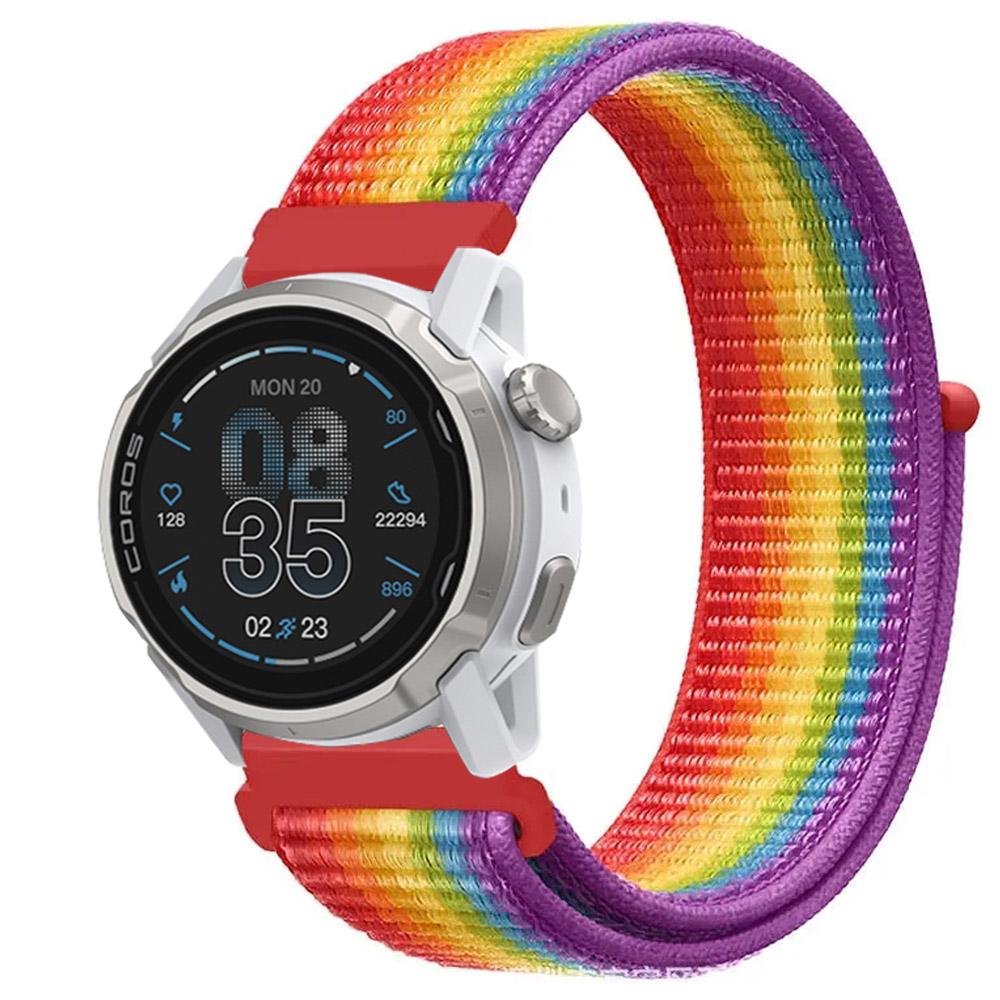 20mm 22mm Nylon Loop Strap for COROS APEX 4 42mm/PACE Pro/CMF Watch 3 Pro Smartwatch Breathable Band for Suunto Vertical/Race 2