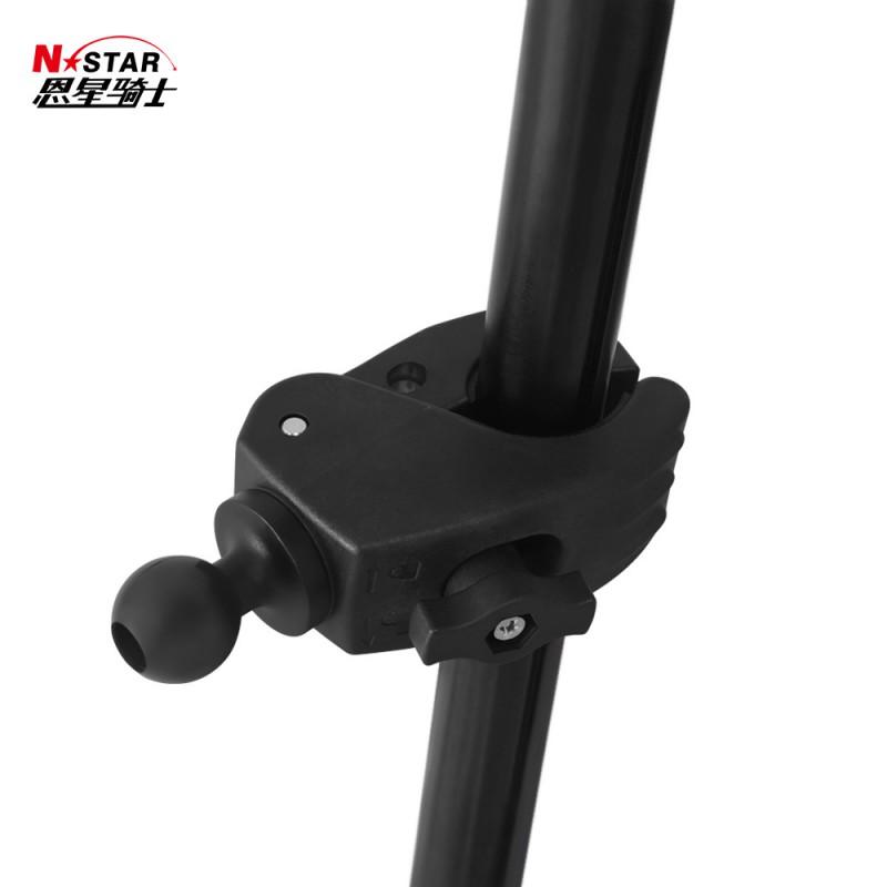 Universal 1 Inch Quick-Release Phone Mount Clamp With Ball Head Bike Motorcycle Car Dashboard