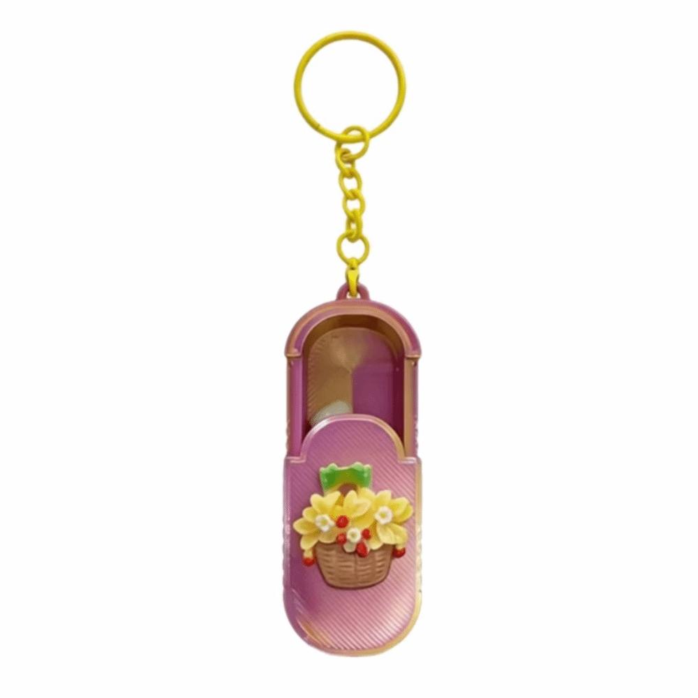 Compact Portable Pill Case Keychain Waterproof Travel Medicine Organizer Gift