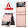 Magnetic Hinge Case For Samsung Galaxy Z Flip 4 Full Protector Case With Camera Lens Film Cover For Samsung Galaxy Z Flip 4 Case