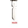 Remote Control Key Housing Shell HU39 1 Button for Mercedes-Benz 500E ML55 AMG