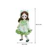Dolls with Headwear Cute 3D Chinese Style Full Set 1/6 Ball-jointed Doll Costume Girls Play House Anime Toys Children Gift