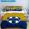 3pcs C.F.Monterrey Football Crest Art Printed Bedding Set Duvet Cover Closure Includes 1 Duvet Cover & 2 Pillowcases Bedding Sets Home Decor Gifts