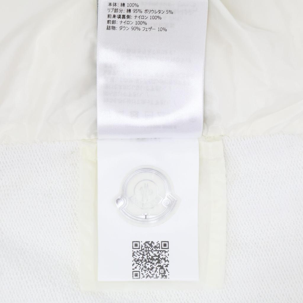 Moncler MAGLIA CARDIGAN Down Jacket Jacket L whiteUsed
