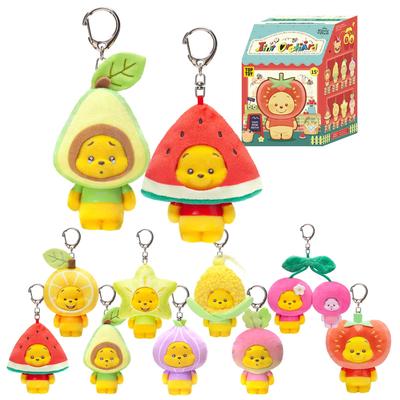TOP TOY Серия Плюшевых Подвесок Disney Винни-Пух Гачапон Сюрприз Фигурка Пластиковая Модель Премиальная Игрушка из Мягкого Винила Подарок на День Рождения Винни-Пух