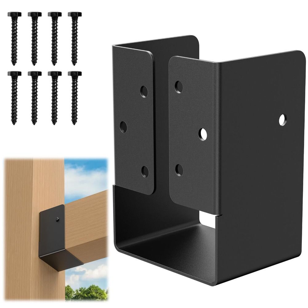 Steel Joist Hanger Heavy Duty Beam Support Bracket Handrail Connectors  Deck Construction