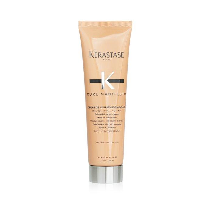Kerastase Curl Manifesto Крем для волос дневной базовый - Ежедневное увлажняющее несмываемое средство против пушистости - Для кудрявых волос