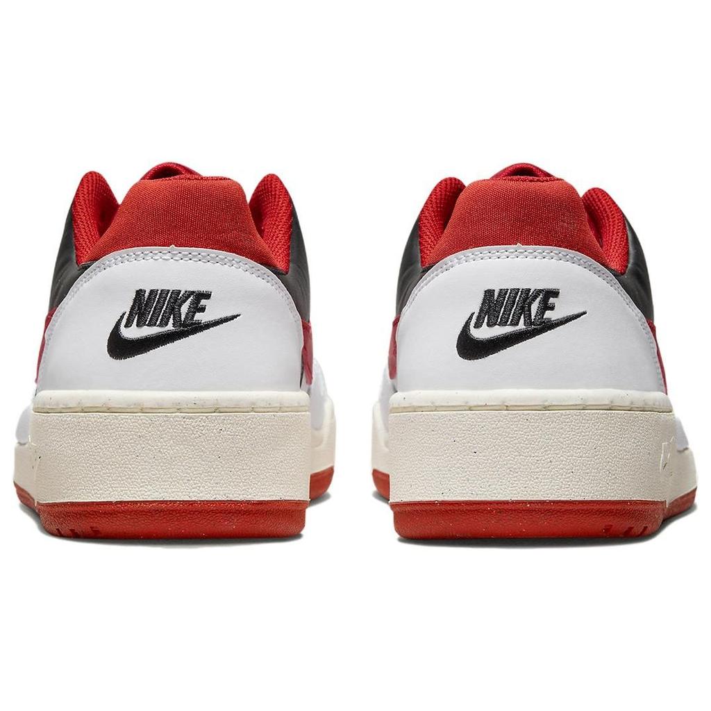 Nike Full Force Low Mystic Красные мужские кроссовки Бело-черный парус FB1362-102