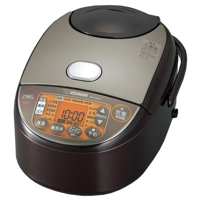 Рис ZOJIRUSHI IH Сделано в Поддерживает тепло для 30 коричневых сковородок, 5,5 чашек, Тип, Япония, Часы, NW-VB10-TA