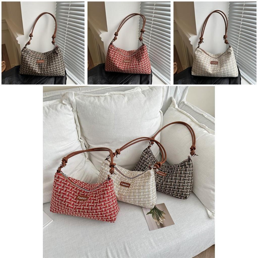 Stylish Small Square Bag For Women Chic Casual Crossbody With Unique Weave Design