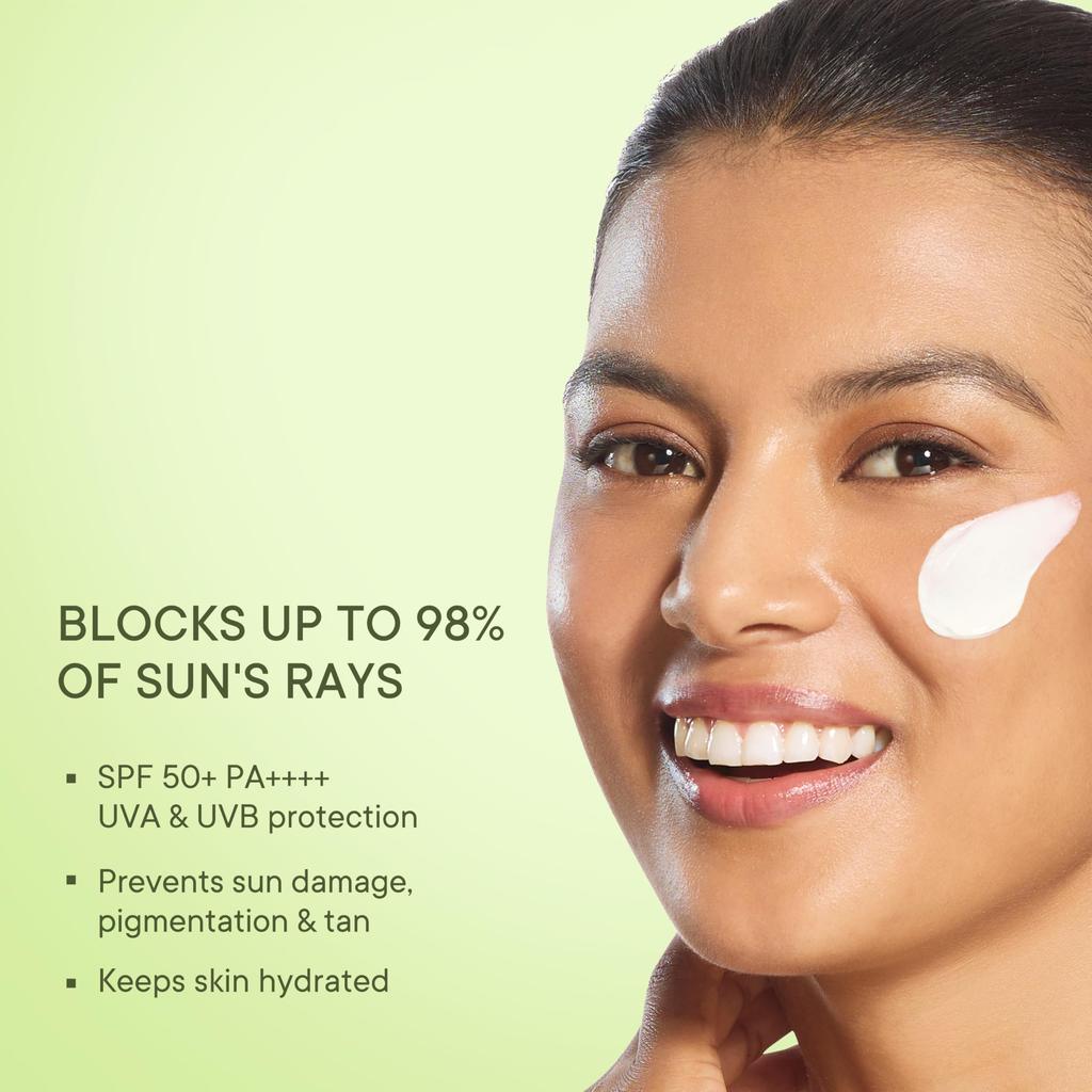 QUENCH BOTANICS Bravocado SPF 50+ PA++++ Корейский солнцезащитный крем с витамином E и авокадо для сияющей кожи, легкий и нелипкий, защита от UVA и UVB