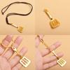 LOL TFT Teamfight Tactics Keychain Necklace Figure Game Peripheral Mini Gold Shovel Keychain