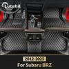 Для Subaru BRZ 2012-2025 2024 Автомобильные коврики Автомобильные коврики для ног Покрытие коврового пола автомобиля Аксессуары для интерьера