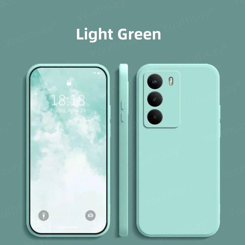 Чехол-бампер для Realme C71, оригинальный, из жидкого силикона и мягкого ТПУ