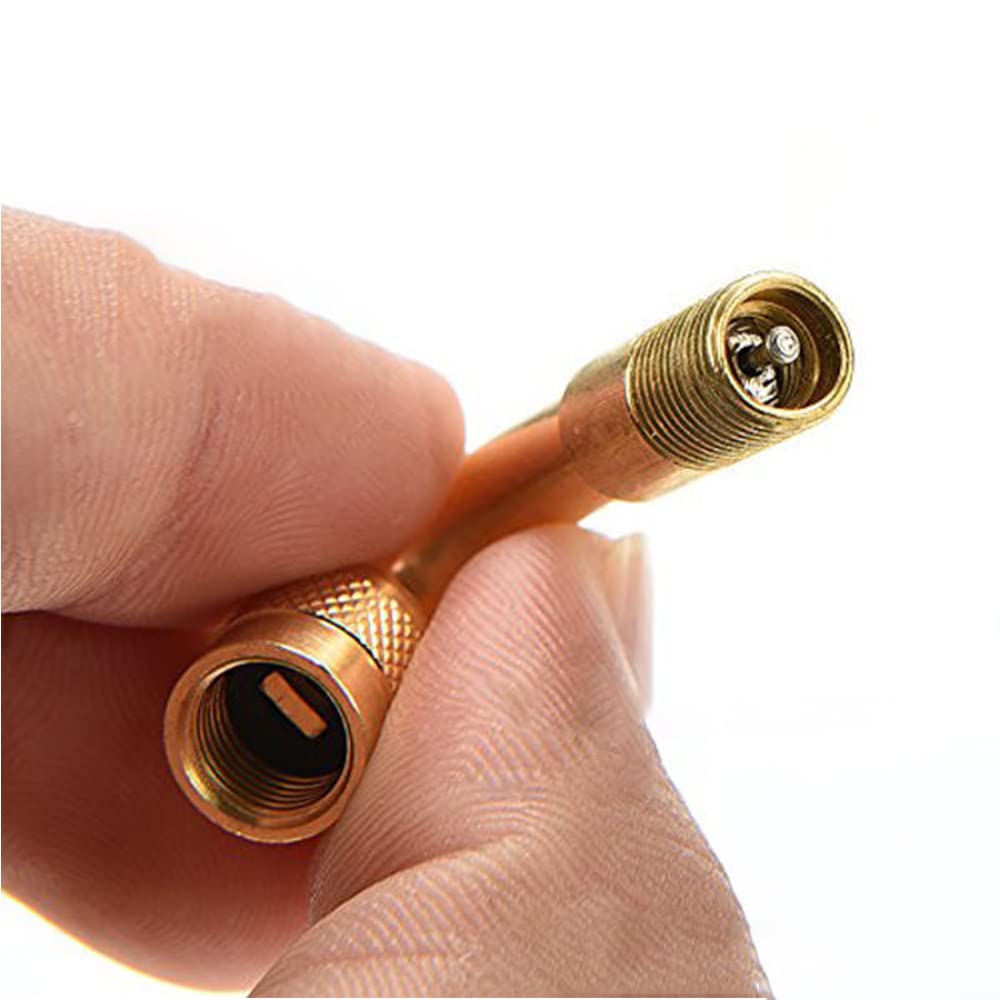 Motorcycle Air Pump, Tire Valve, Pack of 2, Valve Extension Tube, Motorcycle Air Valve,