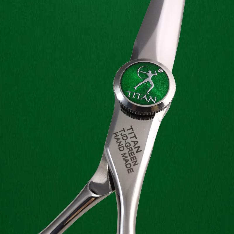 Парикмахерские ножницы TITAN, режущие ножницы для парикмахерской, инструмент для парикмахерской, нержавеющая сталь 440C, 5,5,6,0 дюйма