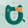 Четыре сезона универсальная подушка для сиденья унитаза бытовая ванная комната туалет чехол милый кот водонепроницаемый утолщенный чехол для сиденья унитаза