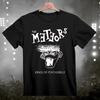 Черная футболка с принтом группы The Meteors, плотный хлопок, размеры от S до 5XL, унисекс