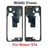 For Honor X6 X6a X6b X7 X7a X7b 8X X8 5G Max Middle Frame Housing Bezel Plate Cover With Button