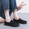 Модная весенне-летняя новая универсальная парусиновая обувь для непринужденных людей, удобная в носке, не утомляет при ежедневном использовании, одинарная обувь