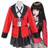 Костюмы аниме Kakegurui Yumeko Jabami, 5 шт./компл., косплей для девочек, взрослых и детей