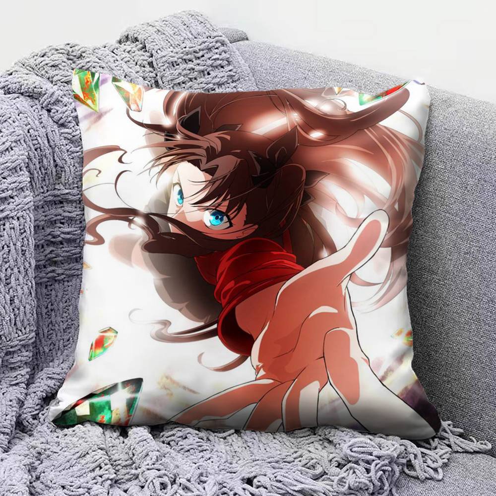 Тосака Рин Аниме Девушка Fate Stay Night Домашние Декоративные Наволочки для Подушек на Диван и Персонализированные Наволочки