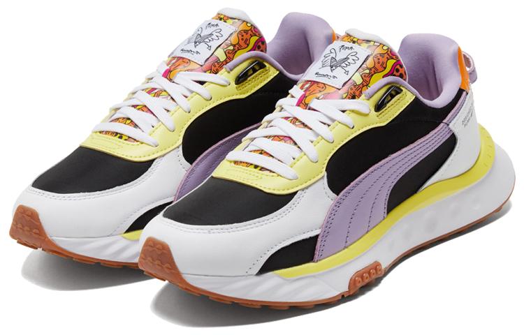 Puma Ромеро Бритто X Wild Rider 'White Limelight Gum' 381097-01