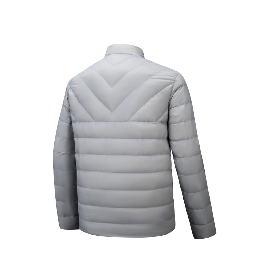 Anta Мужские пуховики Limestone Mud 1 С воротником-стойкой Легкий 952547906-1