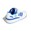 Adidas Подростковые кроссовки Forum Low Белые Королевский синий FY7974