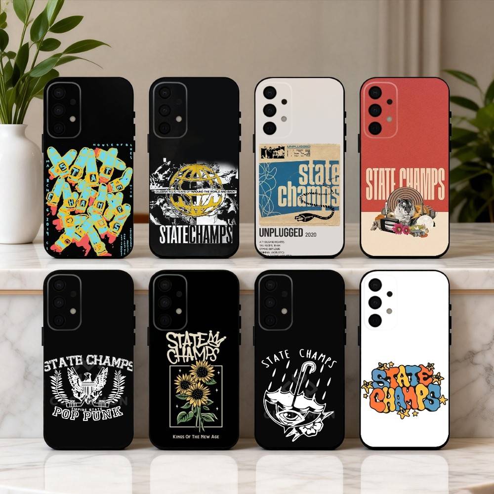 Чехол для телефона Rock S-State C-Champs Band для Samsung Galaxy A73, A72, A71, A70, A53, A52, A51, Мягкий силиконовый черный чехол