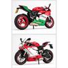 1/12 Metal Die Cast Ducati 1199 Panigale S Motorcycle Model with Display Base Collection Home Ornament Boy Gift