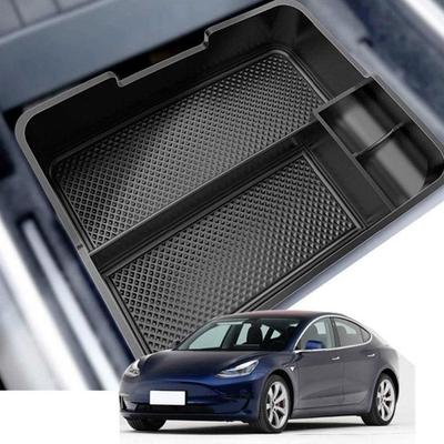 Для Tesla 2017 2018 2019 2020 Автомобильный центральный подлокотник Ящик для хранения Уборка Перчаточный ящик Ящик для хранения Нескользящие автомобильные аксессуары P4L2