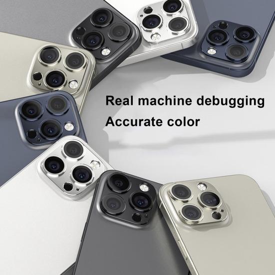 Пленка для объектива камеры телефона с полным отверстием, точное позиционирование, противоударная металлическая защитная крышка для объектива