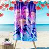 Vibrant World Tour Artistry beach towel Outdoor camping Beach towel for vacation photos quick-drying swim towel Outdoor pool towel