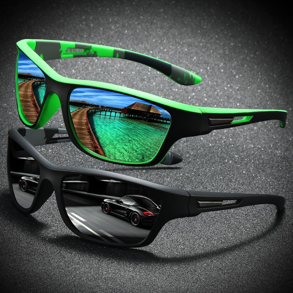 2/3 шт. абсолютно новые мужские солнцезащитные очки поляризованные солнцезащитные очки женские UV400 уличные бейсбольные софтбольные спортивные очки рыболовные очки