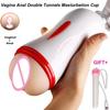 Oral Sex Male Mastrubator for Man Anal Vagina Real Pussy Penis Pump Blowjob Vibrator Sex Toy for Man