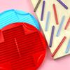 Форма для сладкой палочки, здоровая, удобная, безопасная силиконовая форма для шоколадных батончиков, форма для выпечки торта для дома