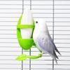 Hanging Food Plastic Cockatiel Food Container Bird Supplies Fruit Vegetable Holder Parrot Feeder