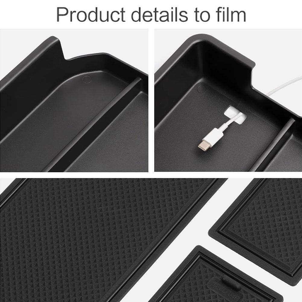 Car Central Armrest Storage Box For Toyota For Land Cruiser Prado 250 2024 Central Control Container Auto Interior Accessor Q7K1