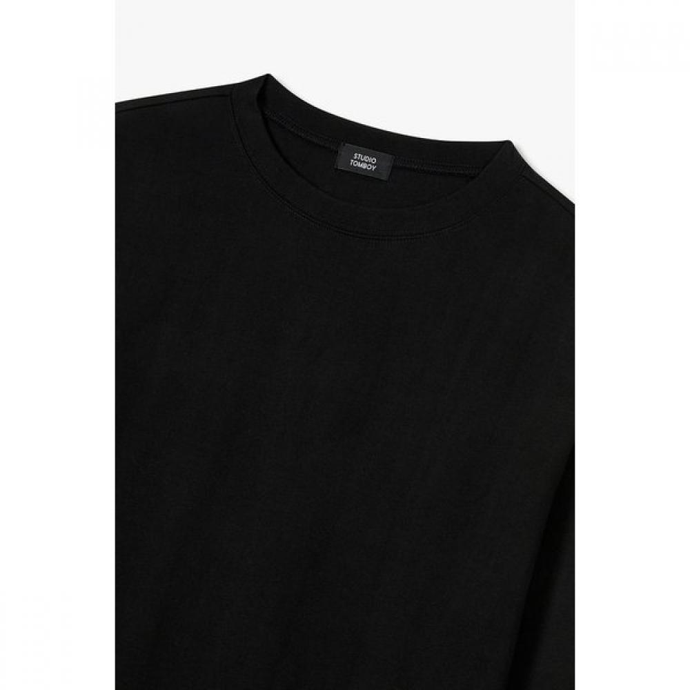 Tomboy Back Fade PrinT Long Sleeve T shirT 91m6122122ar