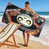 Skull 2D Flat Print Beach Towel, Large Soft Quick Dry Towel for Beach Camping SwimmingXSTJ0915413