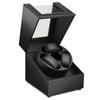 Automatic Watch Winder or Made In Japan with a Mabuchi Quiet New Suitable for Both and Black (2-watch, 3-watch, 4-watch + 6-watch Capacity), 6-watch +