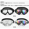 Outdoor Windproof Protective Goggles For Motorcycle Riding Skiing Tactical Sports With Ski Head Cover
