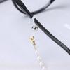 50Pcs Rubber Anti-Slip Eyeglass Chain Ends Retainer Adjustable Rubber Eyeglass Strap Spectacle End Connectors Glasses Ring