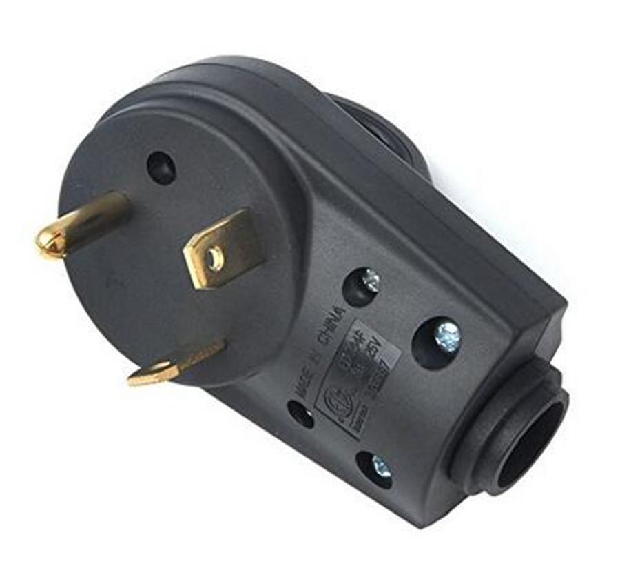 Запасной штекер с ручкой для дома на колесах/прицепа/кемпера, адаптер электрической вилки