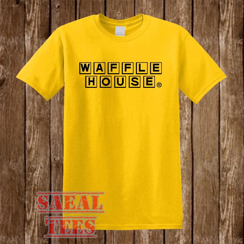 Waffle House Retro Restaurant Men's Yellow Size S-5XL